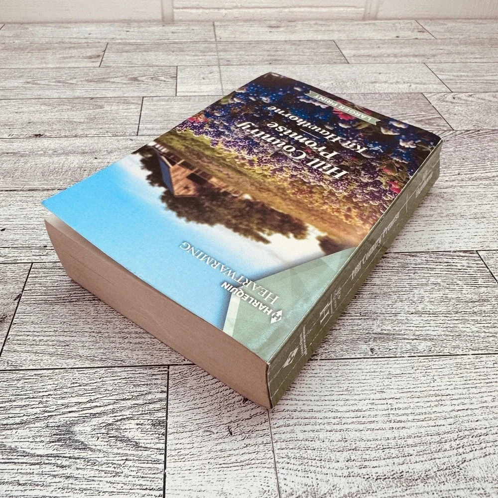 LARGER PRINT Hill Country Promise - Kit Hawthorne Harlequin Heartwarming Romance